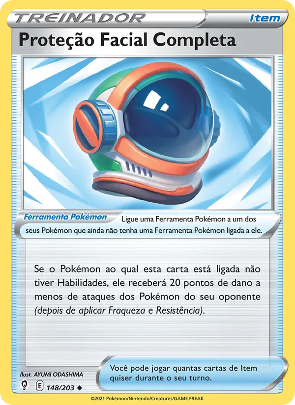 Proteção Facial Completa (Evolving Skies #148/203)
