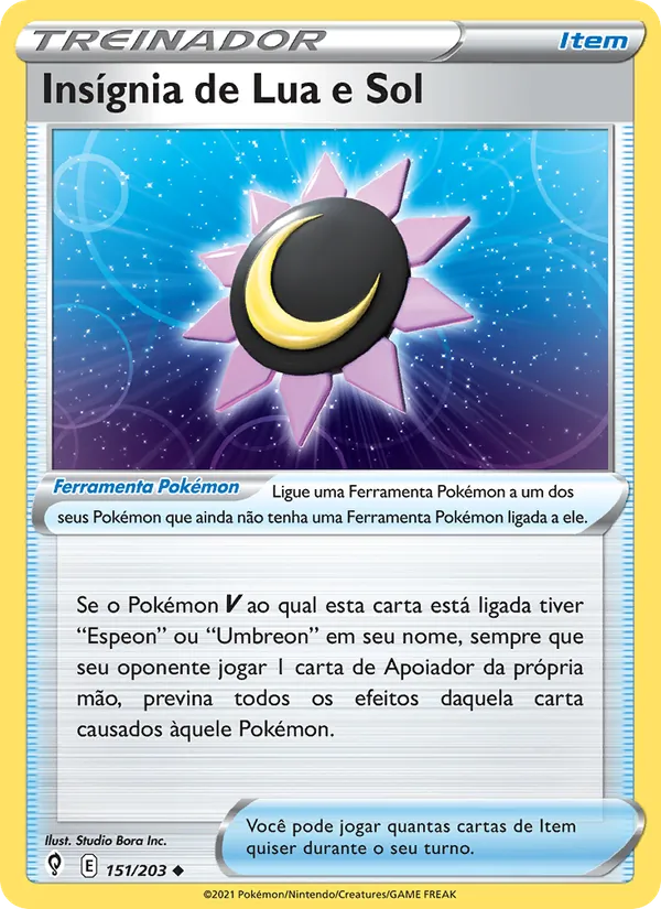 Insígnia de Lua e Sol (Evolving Skies #151/203)