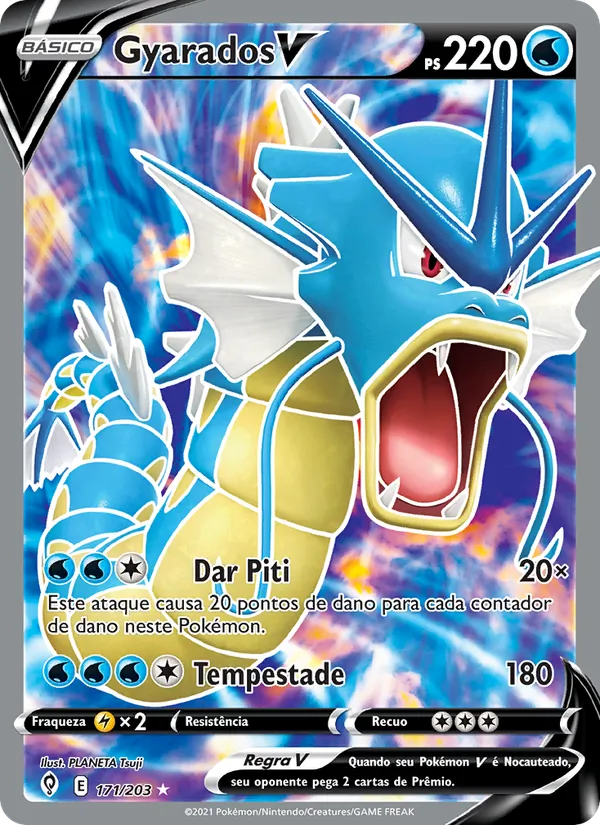 Gyarados V (Evolving Skies #171/203)