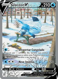 Glaceon V (Evolving Skies #175/203)