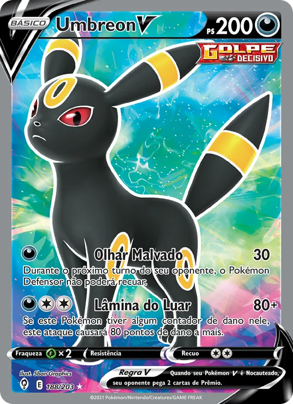 Umbreon V (Evolving Skies #188/203)