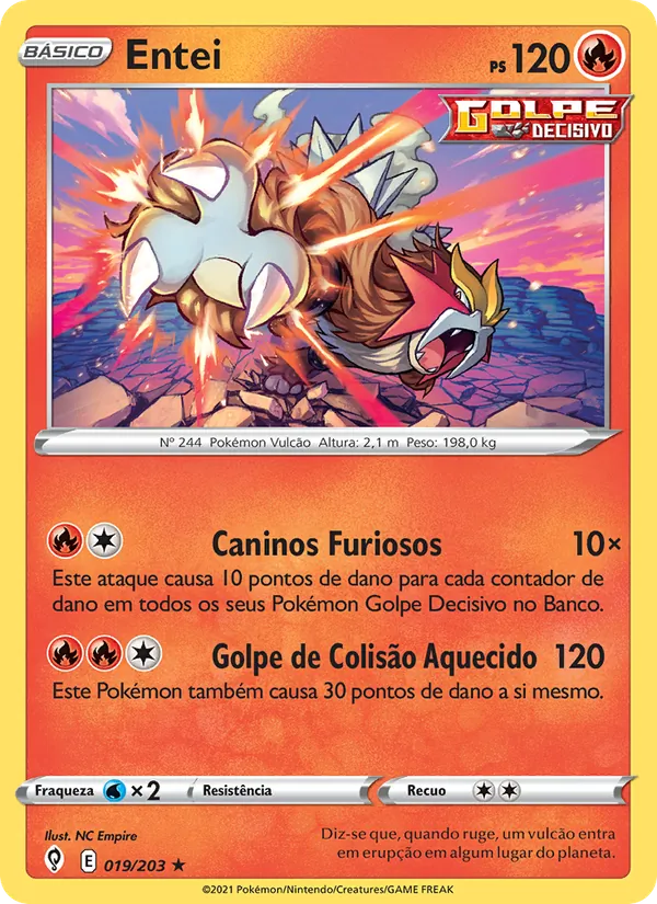 Entei (Evolving Skies #19/203)
