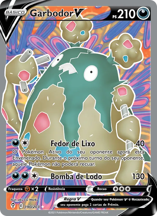 Garbodor V (Evolving Skies #190/203)