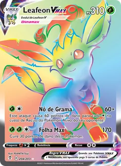 Leafeon VMAX (Evolving Skies #204/203)