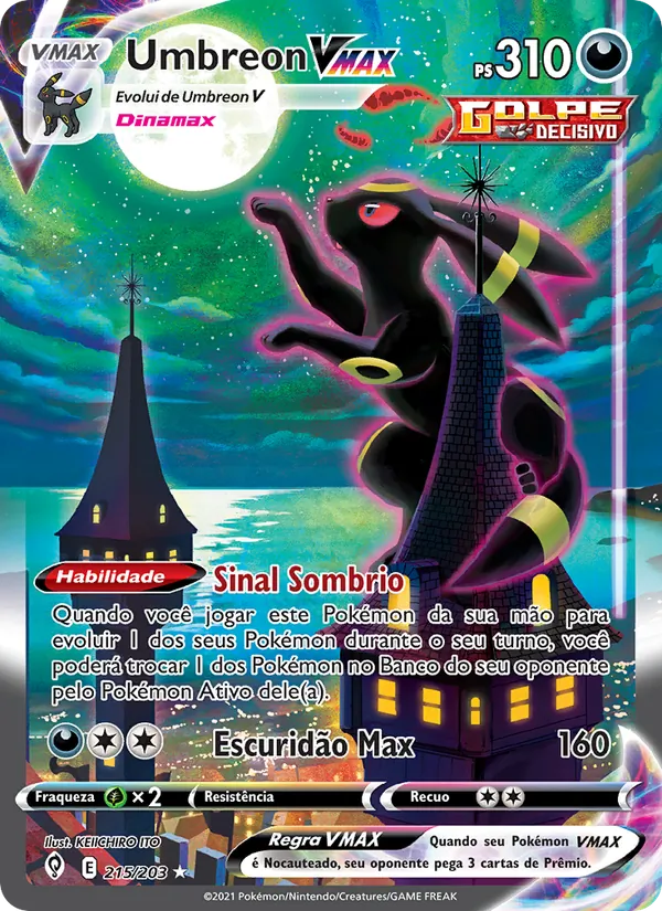 Umbreon VMAX (Evolving Skies #215/203)