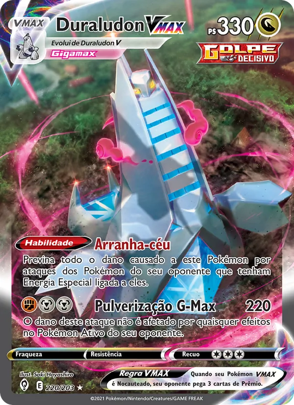 Duraludon VMAX (Evolving Skies #220/203)