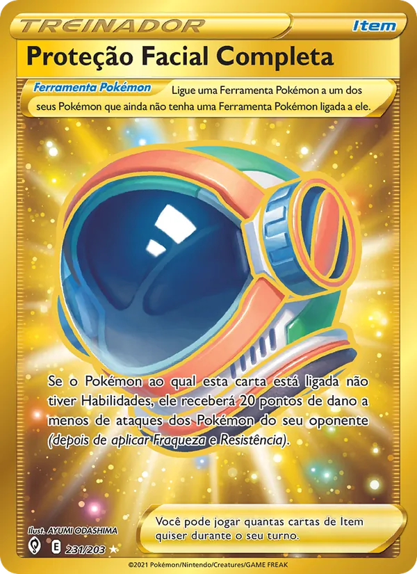Proteção Facial Completa (Evolving Skies #231/203)