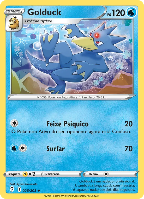 Golduck (Evolving Skies #25/203)