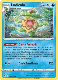 Ludicolo (Evolving Skies #34/203)