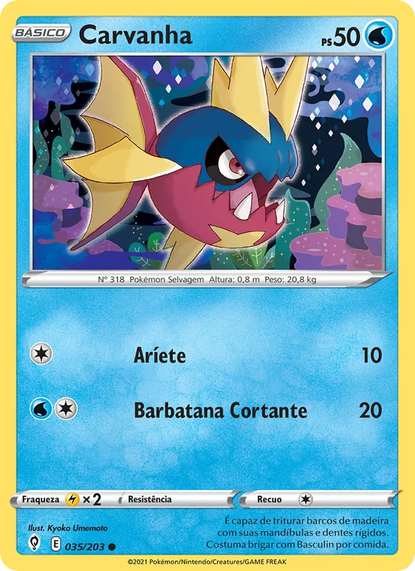 Carvanha (Evolving Skies #35/203)