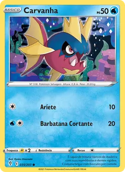 Carvanha (Evolving Skies #35/203)