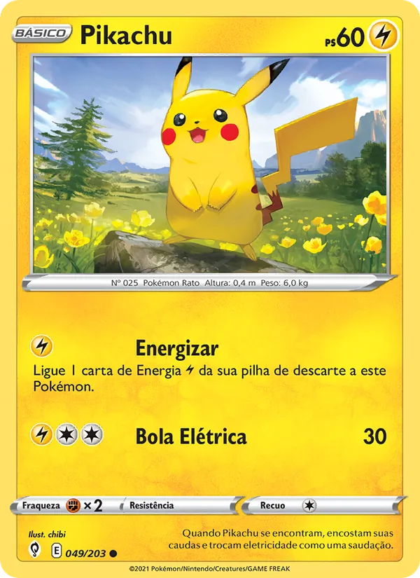Pikachu (Evolving Skies #49/203)