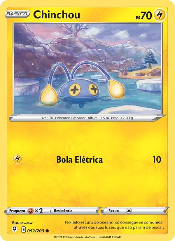 Chinchou (Evolving Skies #52/203)