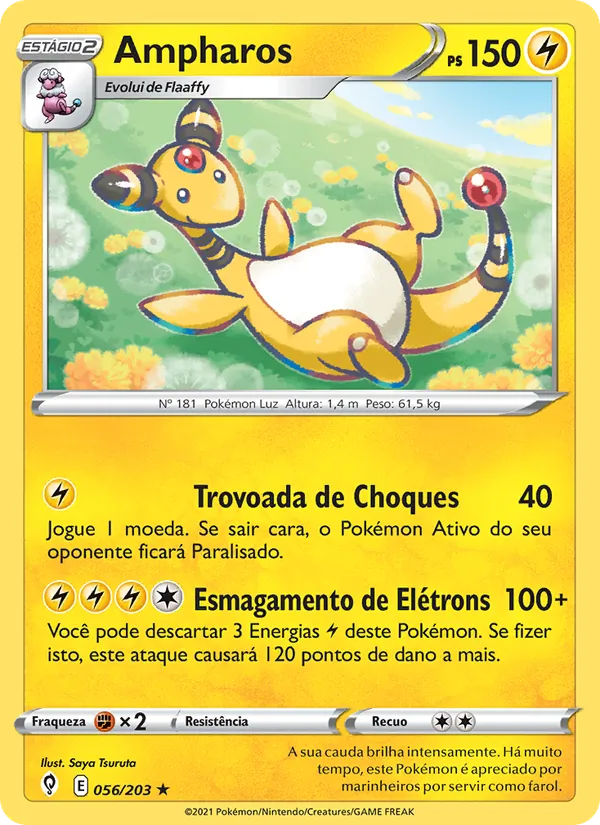 Ampharos (Evolving Skies #56/203)