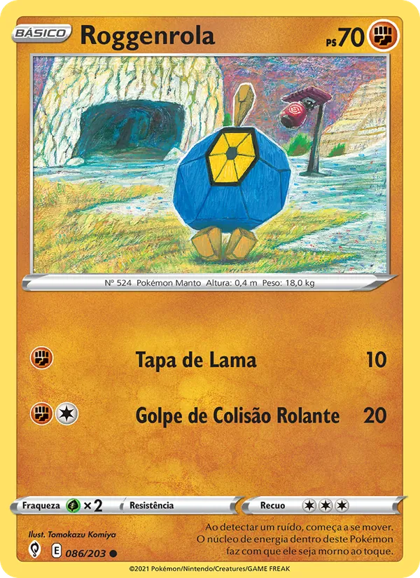 Roggenrola (Evolving Skies #86/203)