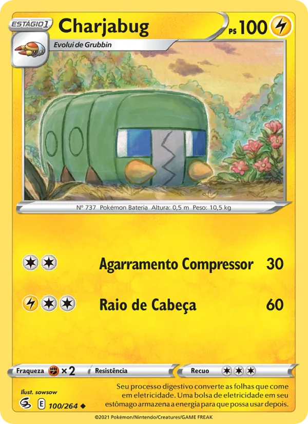 Charjabug (Fusion Strike #100/264)