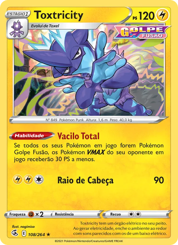 Toxtricity (Fusion Strike #108/264)