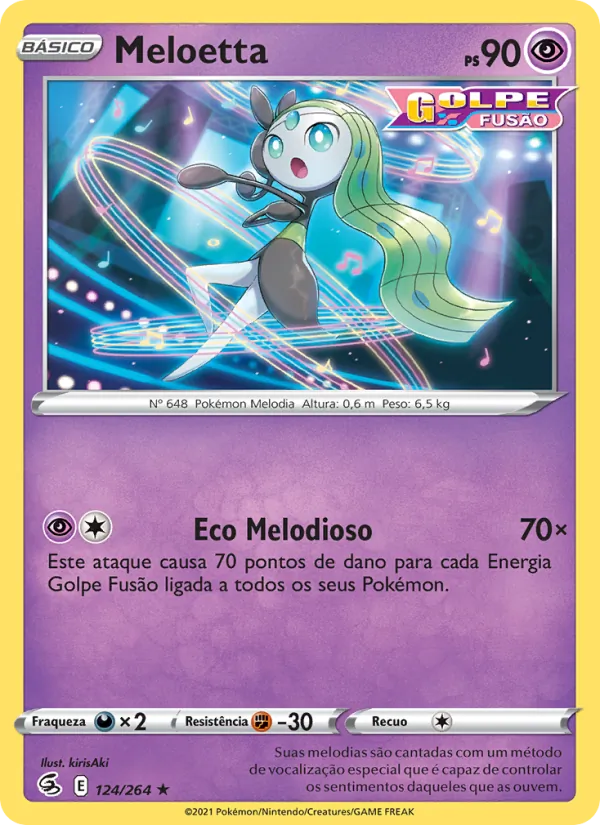 Meloetta (Fusion Strike #124/264)