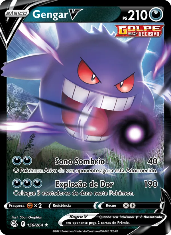 Gengar V (Fusion Strike #156/264)