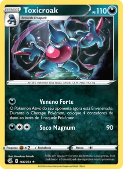 Toxicroak (Fusion Strike #166/264)