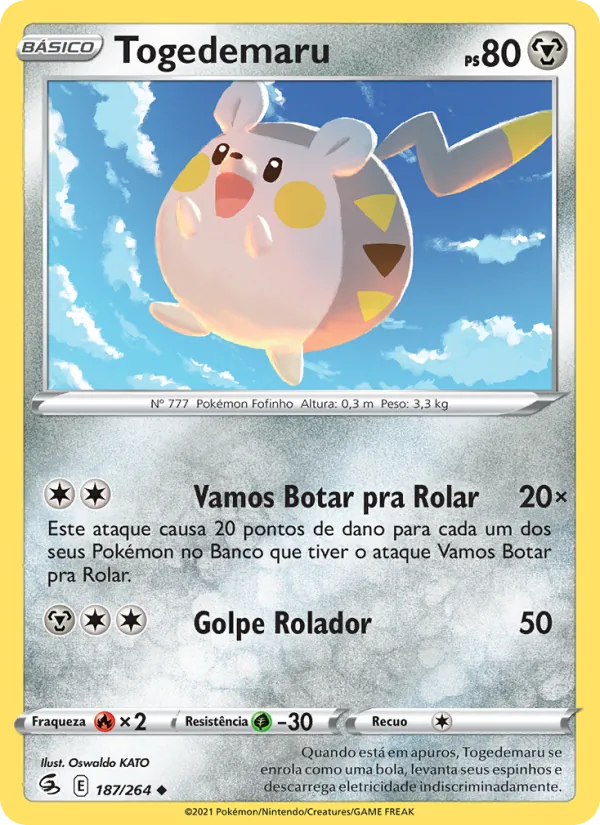 Togedemaru (Fusion Strike #187/264)