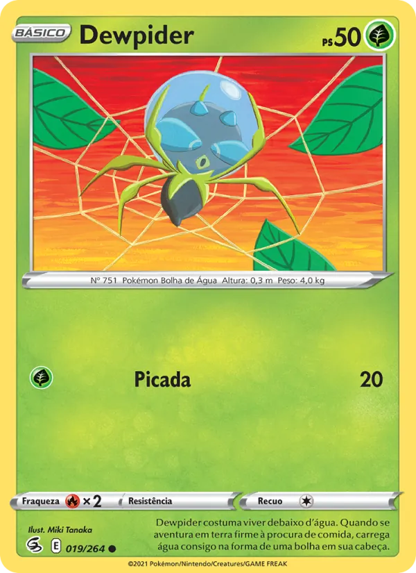 Dewpider (Fusion Strike #19/264)