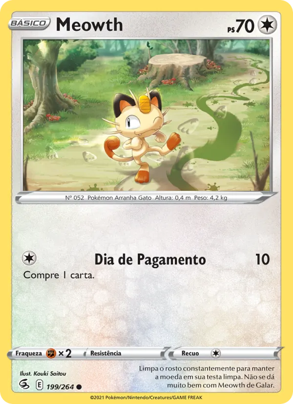 Meowth (Fusion Strike #199/264)