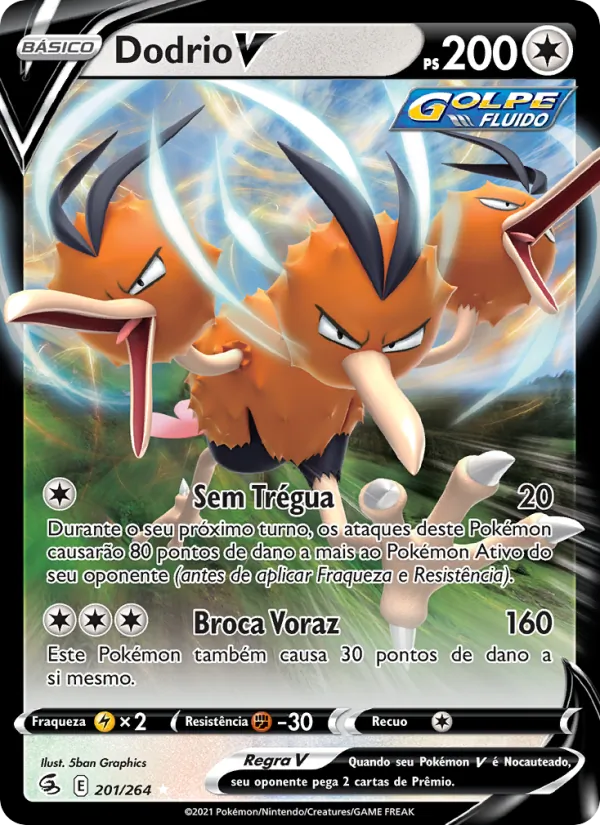 Dodrio V (Fusion Strike #201/264)