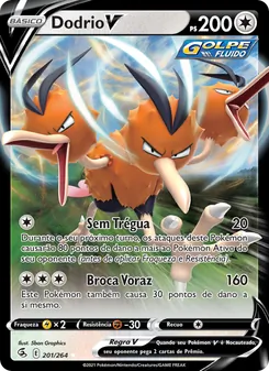 Dodrio V (Fusion Strike #201/264)