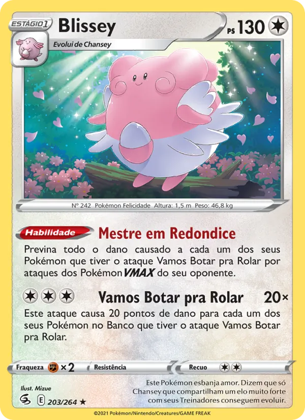 Blissey (Fusion Strike #203/264)