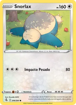 Snorlax (Fusion Strike #206/264)