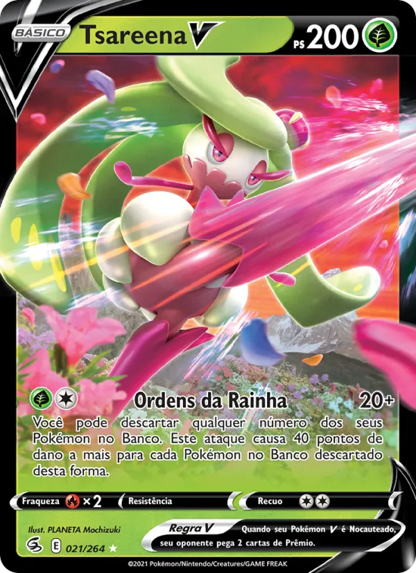 Tsareena V (Fusion Strike #21/264)