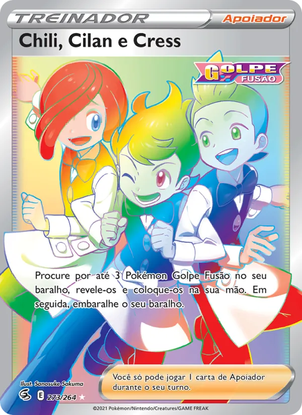 Chili, Cilan e Cress (Fusion Strike #273/264)