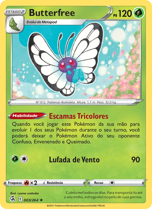 Butterfree (Fusion Strike #3/264)