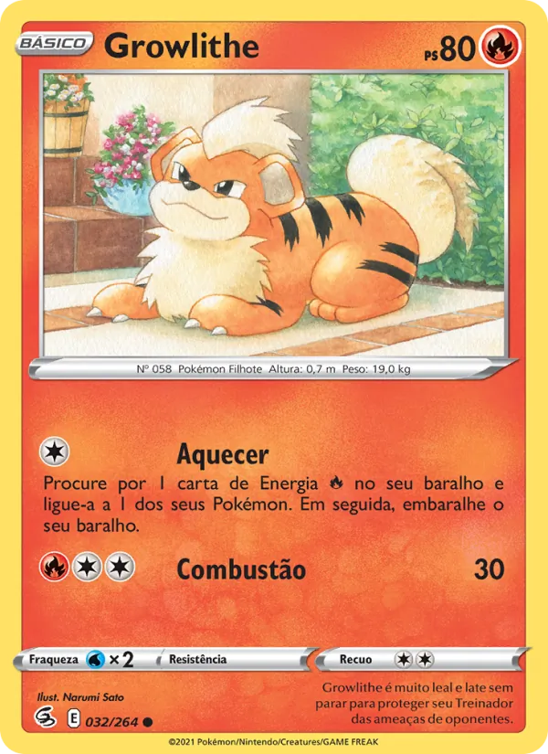 Growlithe (Fusion Strike #32/264)