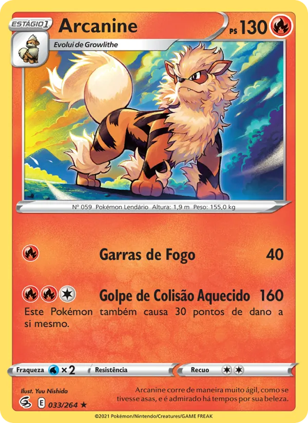 Arcanine (Fusion Strike #33/264)