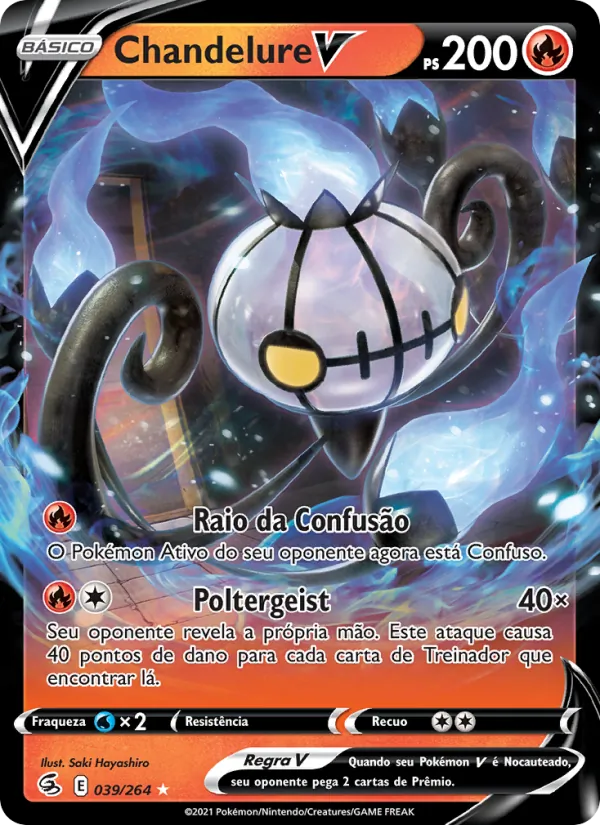 Chandelure V (Fusion Strike #39/264)