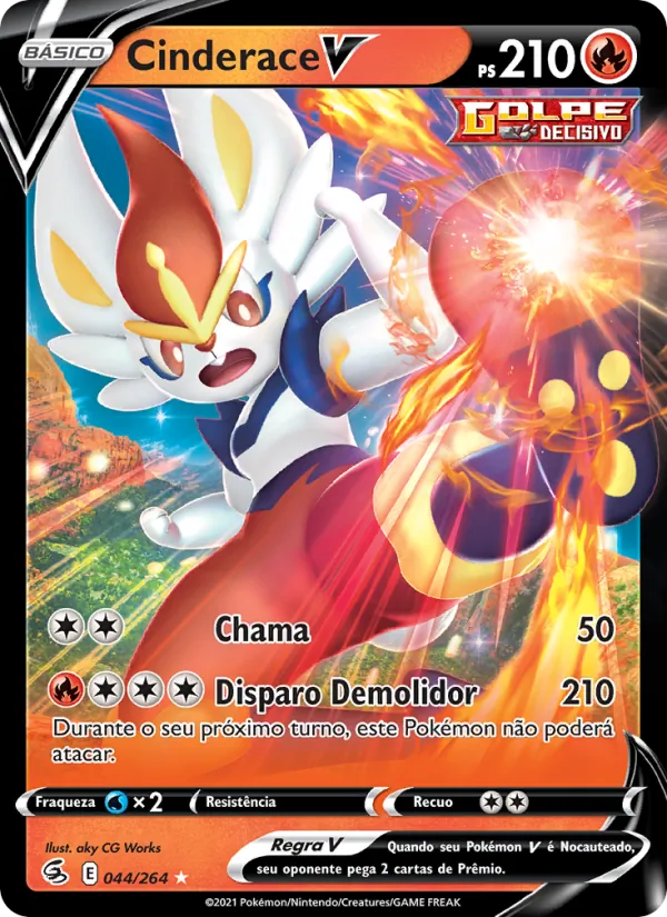 Cinderace V (Fusion Strike #44/264)