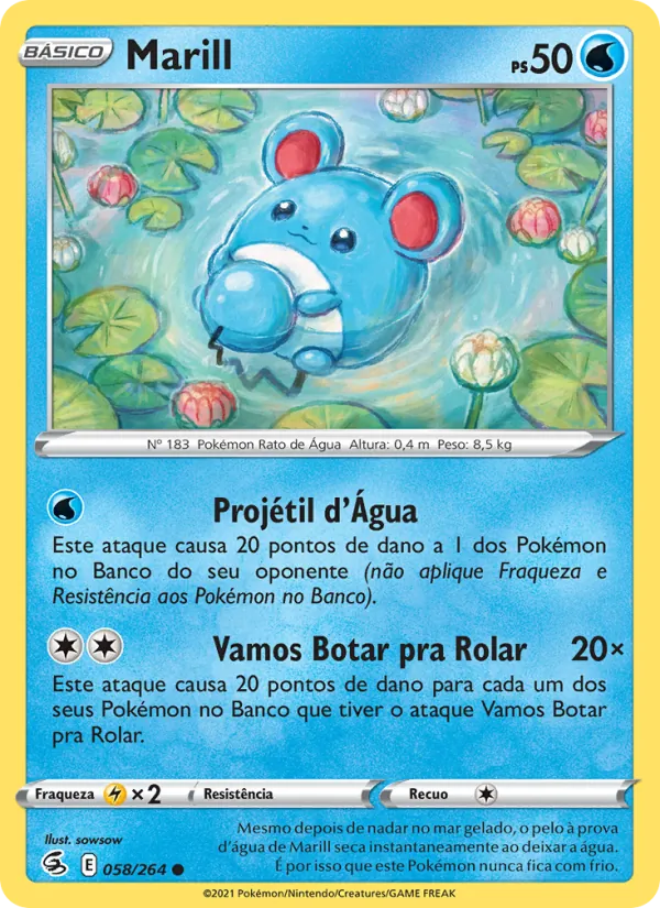 Marill (Fusion Strike #58/264)