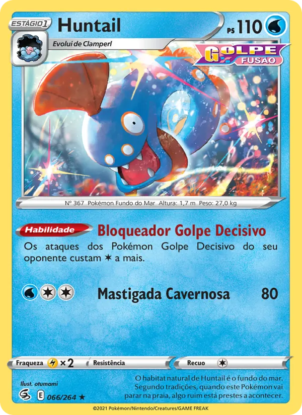Huntail (Fusion Strike #66/264)