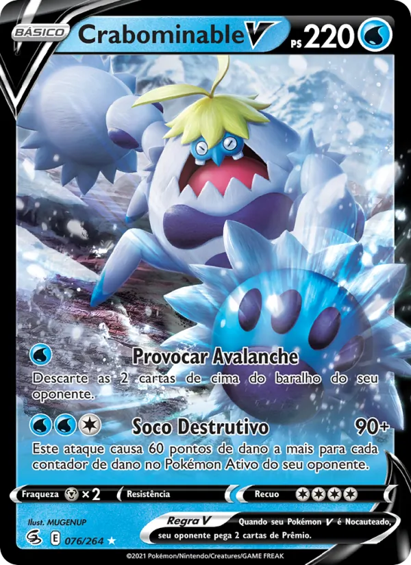 Crabominable V (Fusion Strike #76/264)