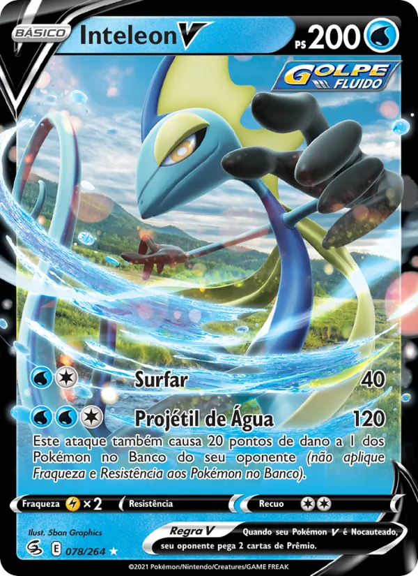 Inteleon V (Fusion Strike #78/264)