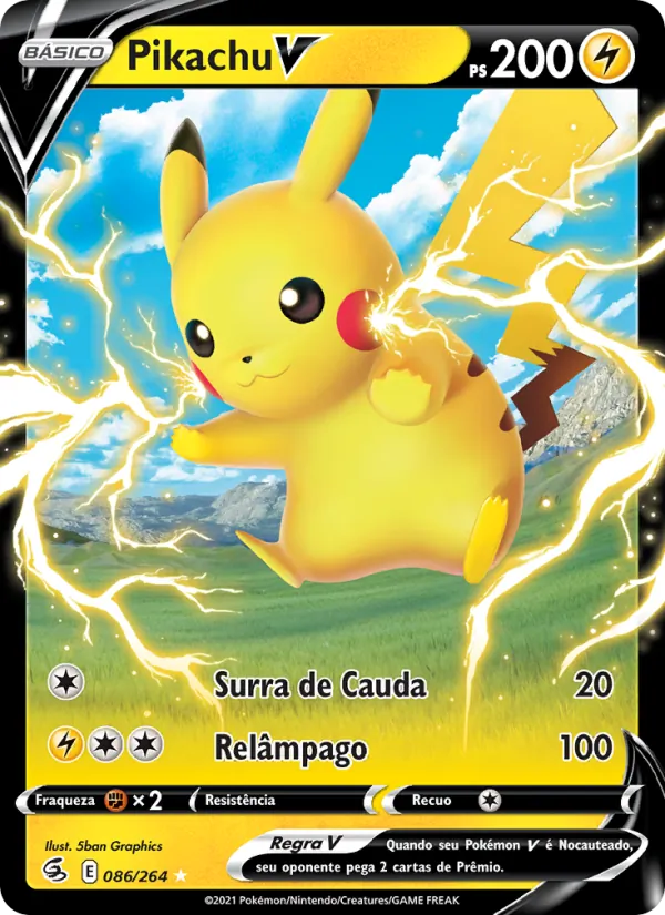 Pikachu V (Fusion Strike #86/264)