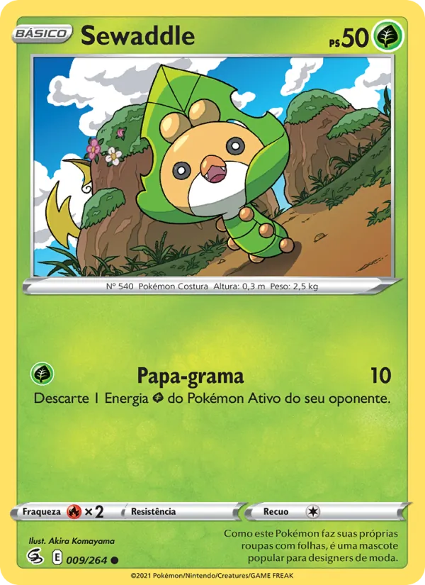 Sewaddle (Fusion Strike #9/264)