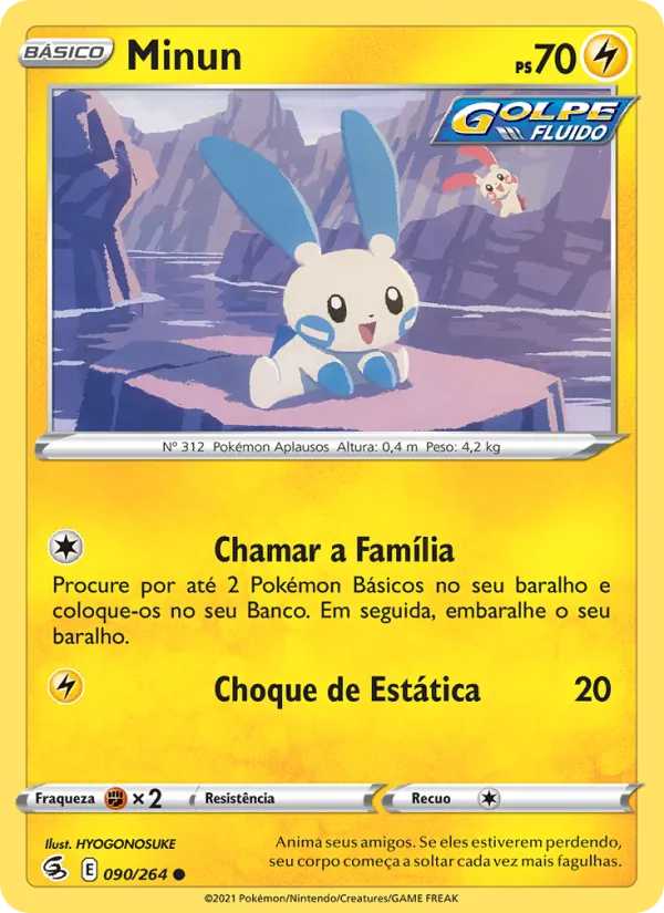 Minun (Fusion Strike #90/264)
