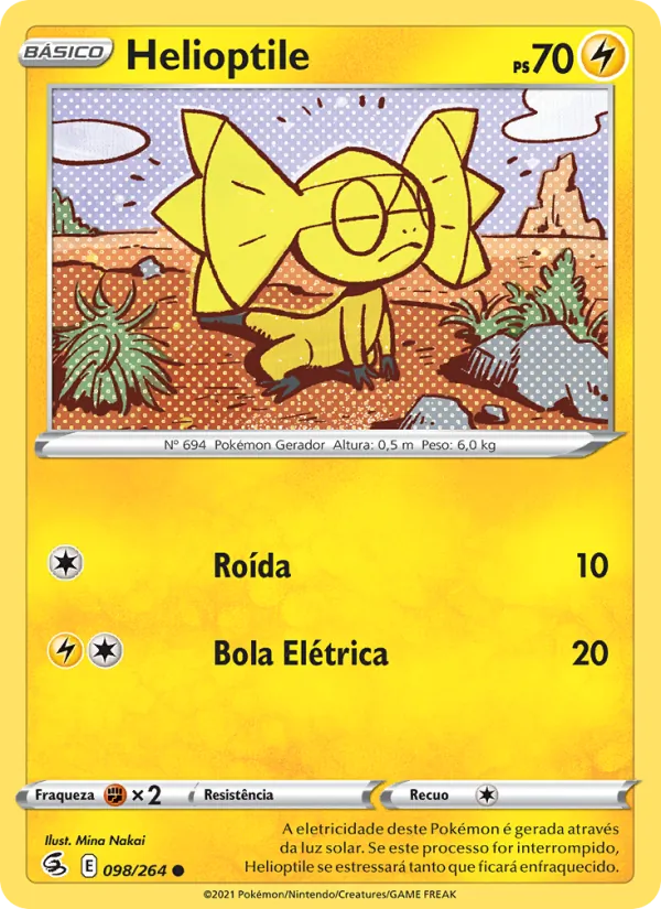 Helioptile (Fusion Strike #98/264)