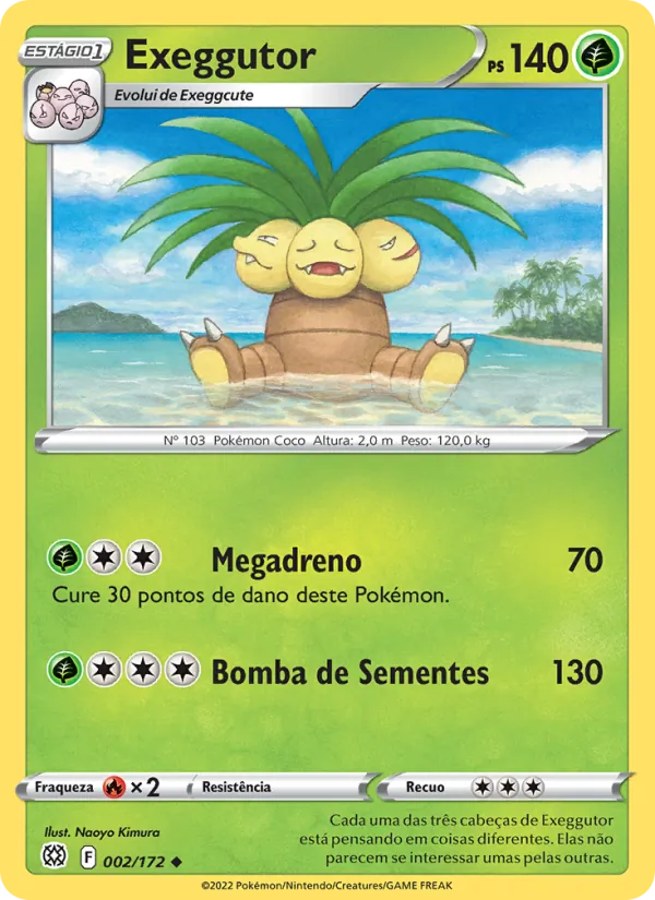 Exeggutor (Brilliant Stars #002/172)