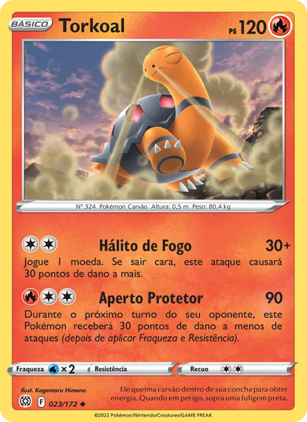 Torkoal (Brilliant Stars #023/172)