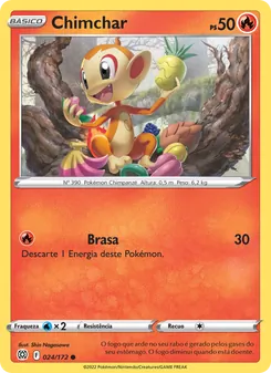 Chimchar (Brilliant Stars #024/172)