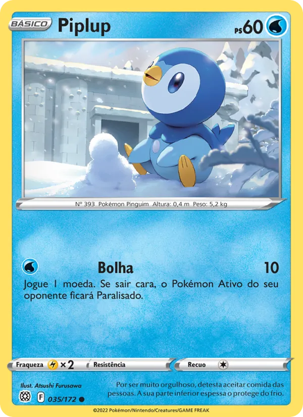 Piplup (Brilliant Stars #035/172)